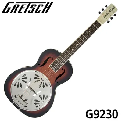 Gretsch 통기타 G9230 Bobtail - Square Neck, Resonator Guitar 라조네이터 기타