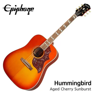 에피폰 Epiphone 통기타 Hummingbird Aged Cherry (IGMTHUMACHGH1)