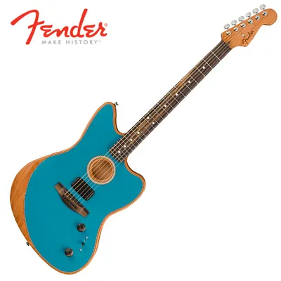 Fender USA American Acoustasonic Jazzmaster Ocean Turquoise (097-2313-208)