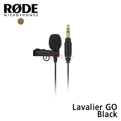 RODE 핀마이크 Lavalier GO 블랙