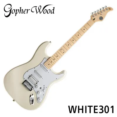 Gopher Wood 고퍼우드 일렉기타 S-classic III WHITE301