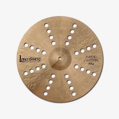 (터키수공) LobenSwert - Dark Custom FX4 오존 (O-Zone) 크래쉬 심벌 18인치