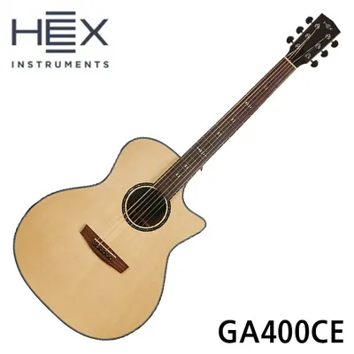 헥스 HEX 통기타 Hornet GA400CE 탑백솔리드