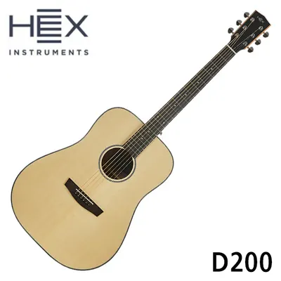 헥스 HEX 통기타 D200 탑솔리드 드레드넛