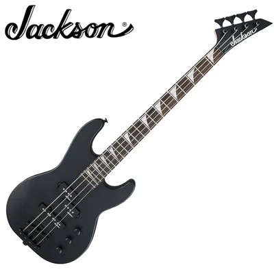 Jackson 베이스기타 JS Series Concert Bass Minion JS1X - Satin Black 콘서트 미니사이즈 베이스 4현 기타