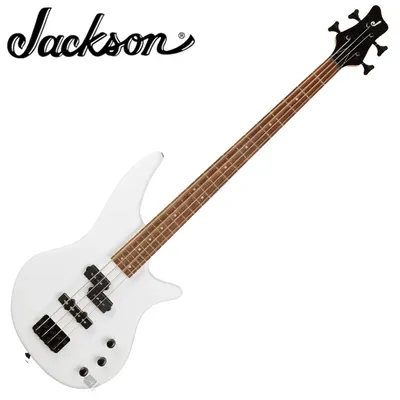Jackson 베이스기타 JS Series Spectra Bass JS2 - Snow White 스펙트라 베이스 4현 기타