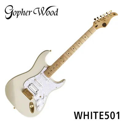 Gopher Wood 고퍼우드 일렉기타 S-classic V WHITE501