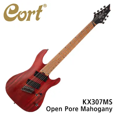 콜트의 7현 멀티스케일! Cort 일렉기타 KX307MS Open Pore Mahogany