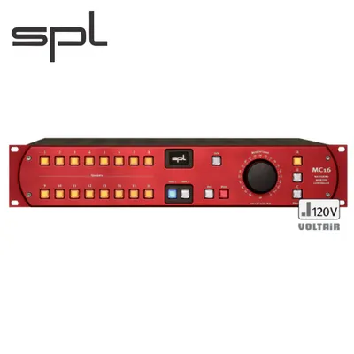 SPL 16채널 마스터링 모니터 콘트롤러 MC16 (Red / Black)