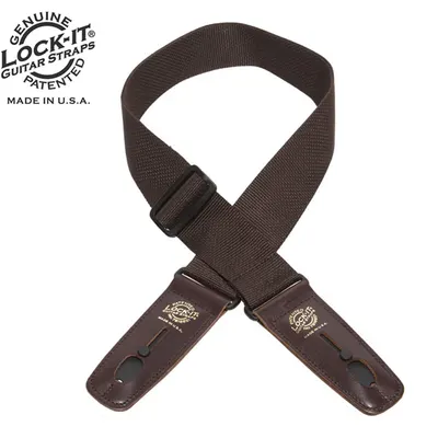 Lock It 스트랩 나일론 Brown [LIS-006-P2-BRN] Made in USA
