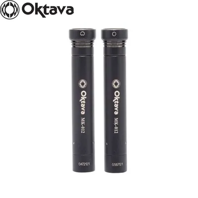 OKTAVA MK-012 Pair 옥타바 멀티폴라패턴 펜슬형 콘덴서 마이크 (Nickel / Black)