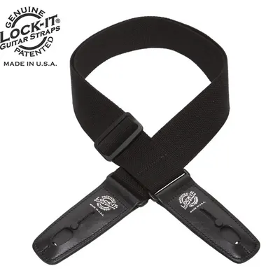Lock It 스트랩 코튼 Black [LIS-013-C2-BLK]