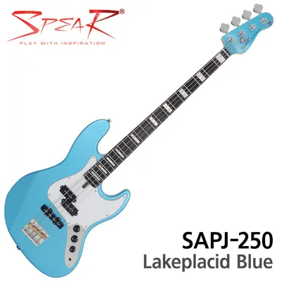 Spear 스피어 일렉베이스 SAPJ-250 Lakeplacid Blue