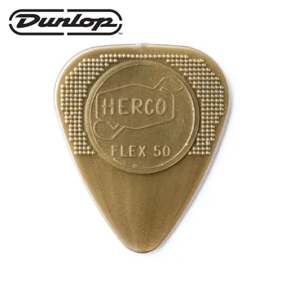 Dunlop 피크 HERCO FLEX 50 PICK MEDIUM [DLAC-657] (12개 한봉지)