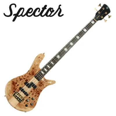 Spector 스펙터 베이스 EURO 4 LX Poplar Burl Natural Gloss (EURO4LXPOPB)