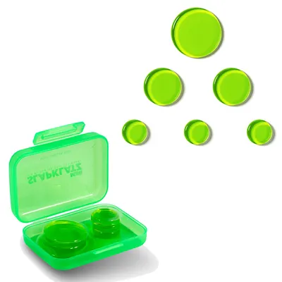 SlapKlatz 뮤트젤 Mini - Alien Green (6개입)