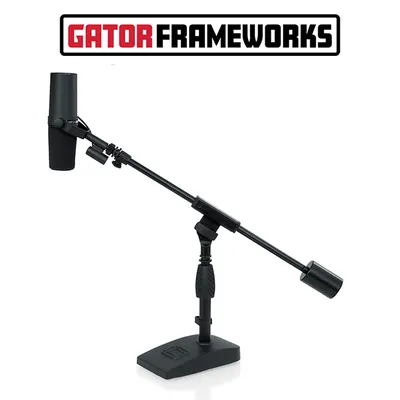 Gator Frameworks 마이크 스탠드 Podcasting & Bass Drum Boom Mic Stand (GFW-MIC-0822)