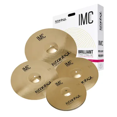 이스탄불 메멧 IMC 브릴리언트 심벌 IMC유광4팩(14H, 16C, 18C, 20R + 가방) / IMC-BRT-SET18
