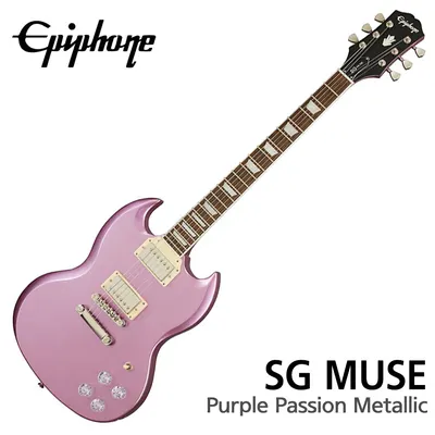 에피폰 Epiphone 일렉기타 SG Muse Purple Passion Metallic (ENMSPPMNH1)