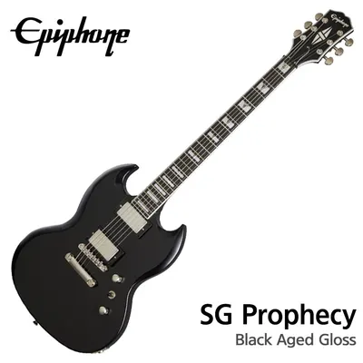 에피폰 Epiphone 일렉기타 SG Prophecy Black Aged Gloss (EISYBAGBNH1)