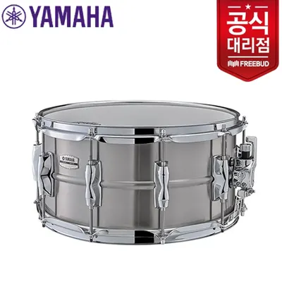 Yamaha New Recording Custom 스네어드럼 Stainless Steel Snare 14인치 x 7인치 RLS1470