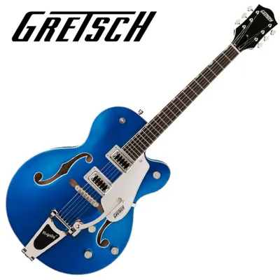 Gretsch 그레치 일렉기타 G5420T EMTC - Azure Metallic 그레치 싱글컷 풀할로우 바디