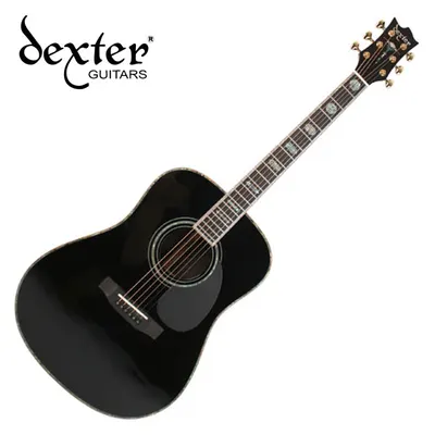 덱스터 Dexter 어쿠스틱기타 PREMIUM CUSTOM D/BK
