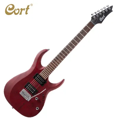 Cort 일렉기타 X100 Blackcherry OPBC (Open Pore)