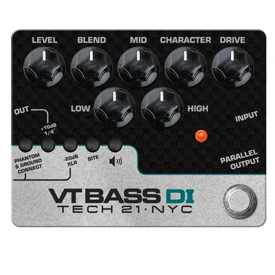 Tech21 이펙터 SansAmp VT Bass DI / 산스앰프 베이스 프리앰프