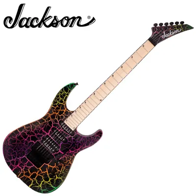 Jackson 일렉기타 Pro Series Soloist SL3M - Rainbow Crackle