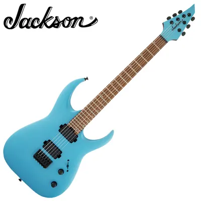 Jackson 일렉기타 Pro Series SIG Misha Mansoor Juggernaut HT6 - Matte Blue Frost 미샤 만수르