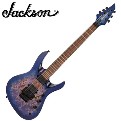 Jackson 일렉기타 Pro Series SIG Chris Broderick Soloist FR 6P - Trans Blue