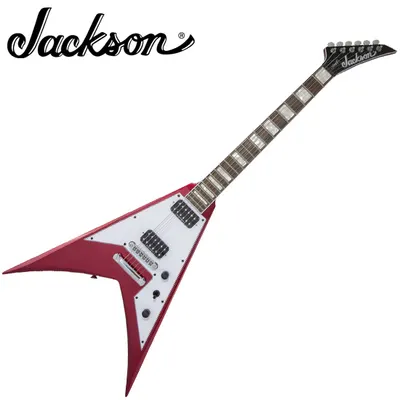Jackson 일렉기타 X Series SIG Scott Ian King V KVXT - Candy Apple Red