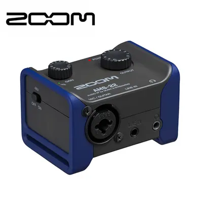 ZOOM 오디오인터페이스 AMS-22 USB (음악 제작 및 스트리밍)