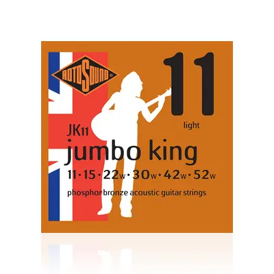 RotoSound 어쿠스틱 스트링 Jumbo King Series JK12 [012-054]