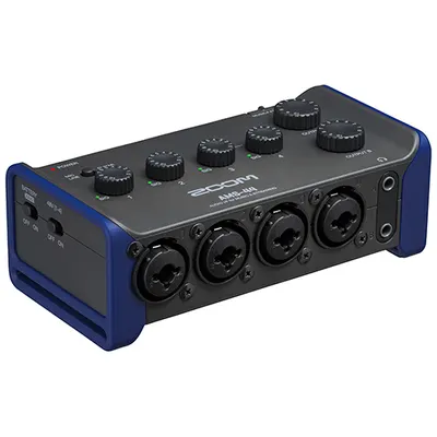 ZOOM 오디오인터페이스 AMS-44 USB (음악 제작 및 스트리밍)