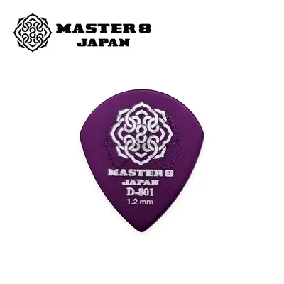 MASTER 8 JAPAN 피크 D-801 Hard Grip Jazz 1.2mm