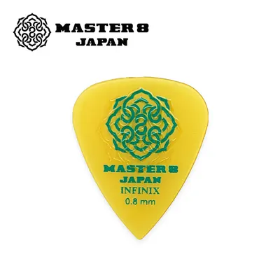 MASTER 8 JAPAN 피크 Infinix Hard Polish Rubber Grip TearDrop 0.8mm
