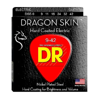 DR 일렉기타 스트링 DRAGONSKIN [DSE-9] (009-042)