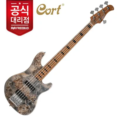 콜트 Cort 베이스 기타 GB-Modern 5 Open Pore Charcoal Gray