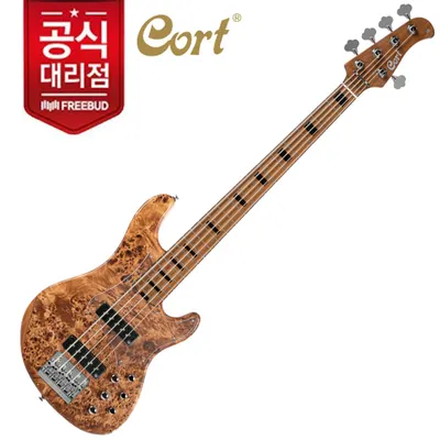 콜트 Cort 베이스 기타 GB-Modern 5 Open Pore Vintage Natural
