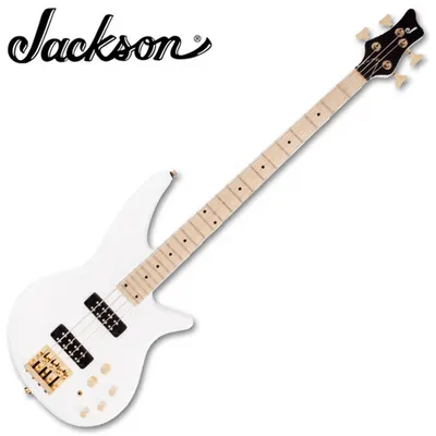 Jackson 베이스기타 X Series SPECTRA SBXM IV (Active/Passive) - Snow White