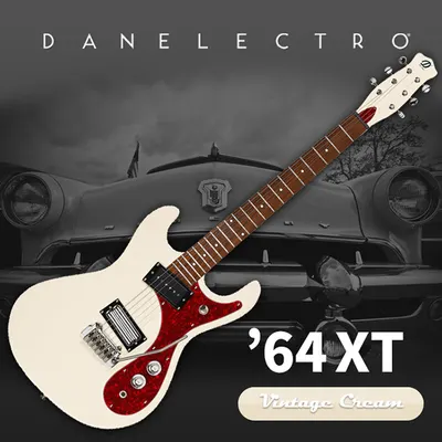Dan Electro 일렉기타 64XT Electric Guitar (Vintage Cream)