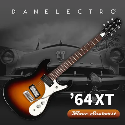 Dan Electro 일렉기타 64XT Electric Guitar (3Tone Sunburst)