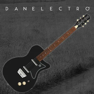 Dan Electro 일렉기타 57 JADE Electric Guitar (Limo Black)