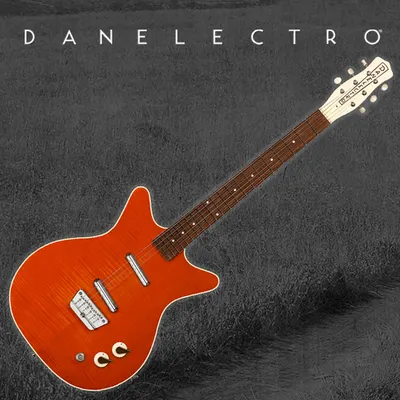 Dan Electro 일렉기타 59 DIVINE Electric Guitar (Flame Maple)