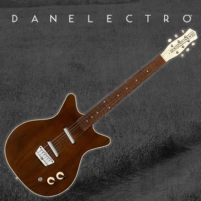 Dan Electro 일렉기타 59 DIVINE Electric Guitar (Dark Walnut)