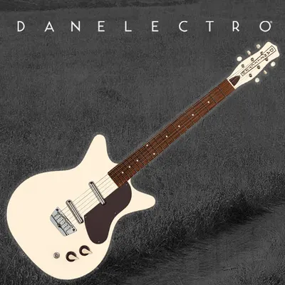 Dan Electro 일렉기타 59 DIVINE Electric Guitar (Fresh Cream)