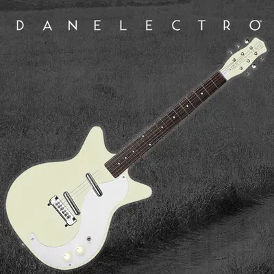 Dan Electro 일렉기타 59M NOS+ Electric Guitar (Aged White)