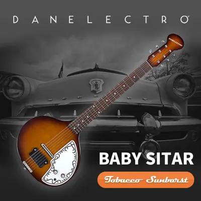 Dan Electro 일렉기타 Baby Sitar 베이비 미니 일렉 시타르